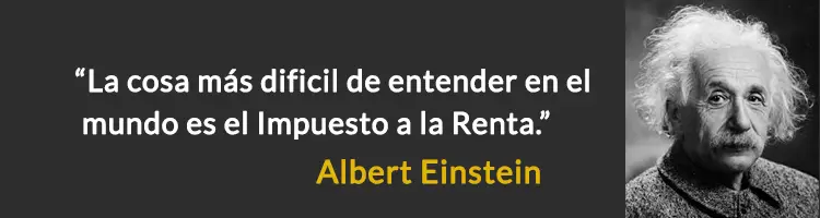 frase sobre impuestos de Albert Einstein